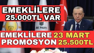 EMEKLİ PROMOSYONU 25000TL KADAR ÇIKTI EN YÜKSEK EMEKLİYE PROMOSYON VEREN BANKALAR HANGİLERİ [upl. by Linell]