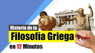 La FILOSOFÍA GRIEGA  Resumen  Los presocráticos los sofistas Sócrates Platón Aristóteles [upl. by Chemush358]