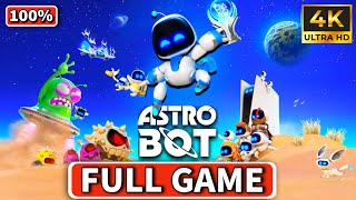 ASTRO BOT PS5  Full Game  100 Platinum Walkthrough  No Commentary PS5 4k [upl. by Tade511]