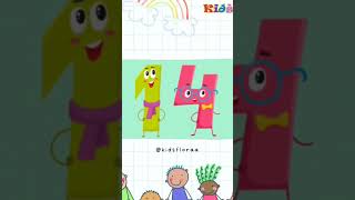 Numbers 1120  Numbers names numbers numbername kidsflora kids shorts viralvideo [upl. by Scherle589]