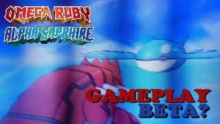 Pokemon Omega Ruby amp Alpha Sapphire News  Possible Beta Gameplay Images REAL OR HOAX [upl. by Coltun]