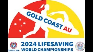 World Surf Life Saving Championships 2024  SARI McKEE 2km Run  North Cronulla [upl. by Wivinia]