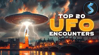 Top 20 UFO Sightings That Shocked Europe  Full Documentary [upl. by Nomrej]