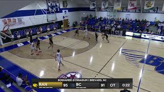 Mens Basketball Brevard vs Randolph  119  12 PM [upl. by Parsaye]