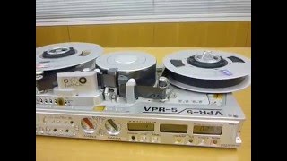 「AmpexNagra VPR5」 NTSC 1inch typeC portable VTR [upl. by Sadie442]