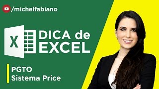 Função PGTO Juros Compostos e Sistema Price ou SAF no EXCEL [upl. by Seleta513]