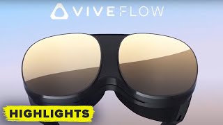 Watch HTC unveil new Vive Flow VR headset full reveal [upl. by Ahseki]