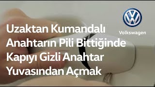 Uzaktan Kumandalı Anahtarın Pili Bittiğinde Kapıyı Gizli Anahtar Yuvasından Açmak [upl. by Cattier]