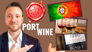 Sweet Fortified Wine  PORT WINE one of the best fortified wine in the world [upl. by Arevle]