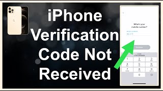 iPhone  Verification Code Not Received [upl. by Ennahgiel791]