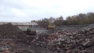 Sheffield Attercliffe Waterside first phase of the 1000 net zero homes as they clear the site [upl. by Aileve]