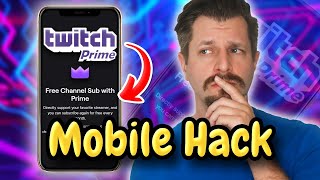 How To Subscribe With Twitch Prime On Mobile  iOS amp Android [upl. by Godewyn]