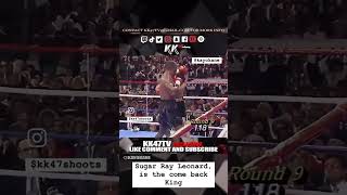 Sugar Ray destroyed his opponent after this [upl. by Brooks]