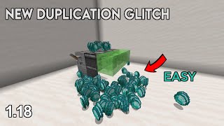 Minecraft Working Duplication Glitch 118 [upl. by Severen]