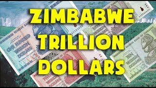 Currency of the world  Zimbabwe Banknotes 10 20 50 and 100 trillion dollars [upl. by Bronwen]