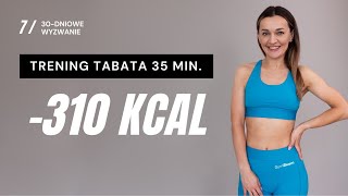 WYZWANIE JESIEŃ 🔥7 Trening odchudzający TABATA 310 KCAL [upl. by Eyaf]