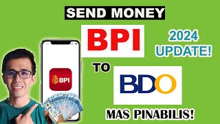 BPI TO BDO FUND TRANSFER  ONLINE MONEY TRANSFER UPDATE 2024  TAGALOG TIPS 2024 [upl. by Dynah]