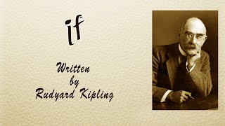 If  Rudyard Kipling  English Poetry recitation [upl. by Yticilef748]