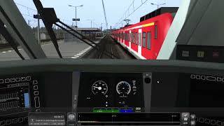 TS Classic Strecke Frankfurt High Speed 3DZUG ICE 1 ICE 674 ICE 1 [upl. by Imorej]