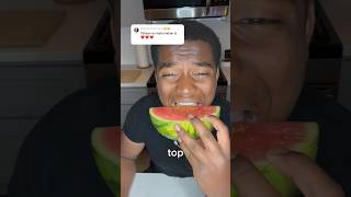 TAJIN On WATERMELON 😰 shorts fyp foodie trending viral [upl. by Ecirbaf]