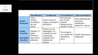 Ruidos Respiratorios normales Explicacion  Auscultacion Semiologia [upl. by Akinehs]