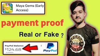 Maya Gems App real or Fake  Maya Gems App withdrawal proof  Maya Gems App review  Maya Gems App [upl. by Neeron495]