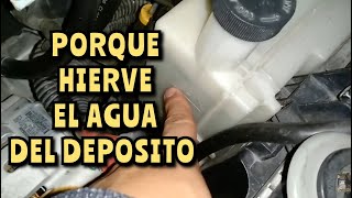 Porque Hierve el Agua del deposito de mi auto [upl. by Ahsatin]