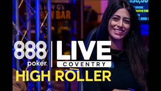 888poker LIVE Coventry  High Roller [upl. by Hurlbut751]