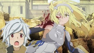 Ais Vs Asterius  Wrath of Black Minotaur  DanMachi [upl. by Brottman]