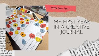 My 2023 Creative Journal Flip Through [upl. by Leizo]