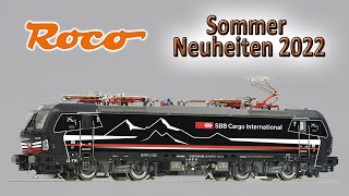 🚂☀️ Roco Sommer Neuheiten 2022  Modellbahn Spur H0 [upl. by Emina]