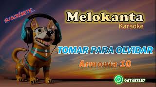 KARAOKE Armonía 10  Tomar Para Olvidar [upl. by Teece]