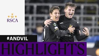 HIGHLIGHTS RSC Anderlecht  Villarreal CF  20222023 [upl. by Enilav]