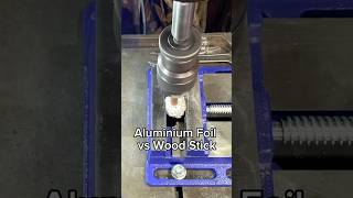 Aluminium Foil Vs Wood Stick [upl. by Hurst780]