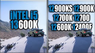 13600K vs 12900KS vs 12900K vs 12700K vs 12700 vs 12600K vs 12400F Benchmarks  15 Tests [upl. by Merola510]