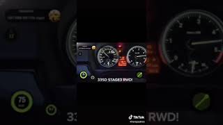 bmw 335d e90 stage 3 acceleration [upl. by Elsilrac]