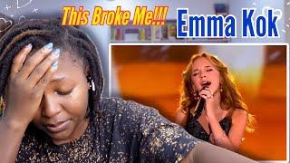 THIS BROKE ME Emma Kok  Hallelujah  FIRST TIME REACTION [upl. by Christiane]