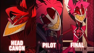 HAZBIN  HEADCANON VOICES VS PILOT VOICES VS FINAL VOICES [upl. by Timothy]