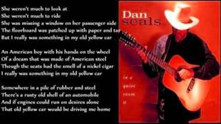 Dan Seals  My Old Yellow Car acoustic [upl. by Lyrahc806]