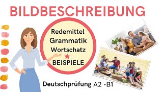 Bildbeschreibung A2B1 Mündliche Prüfung  Deutsch lernen [upl. by Benton]