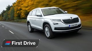 2017 Skoda Kodiaq first drive review [upl. by Anirbus]