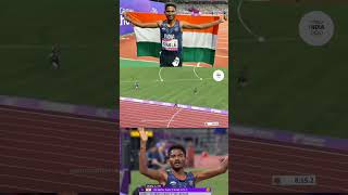 GOLD 🥇 Medal For INDIA 🇮🇳Avinash Sable wins gold medal in Mens 3000m steeplechase viral tranding [upl. by Leffert893]