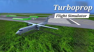 Turboprop Flight Simulator  Amazing Bank  Just Gaming 🎮 [upl. by Marybeth370]