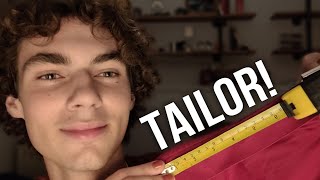 ASMR Suit Tailor Roleplay Finding your measurements  ASMR SoftSpoken Personal Attention [upl. by Schild929]