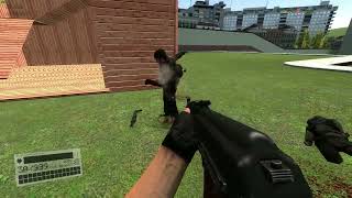 GMOD Dynamic Ragdoll System Test 2 WIP [upl. by Hsak420]