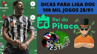 REI DO PITACO HOJE DICAS PARA LIGA DOS 100 MIL [upl. by Kentiga564]