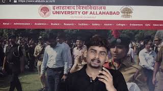 Allahabad University CUET UG Admission 2024 Registration Last DateProcessCutoffCounsllingfee [upl. by Nnylrahc596]