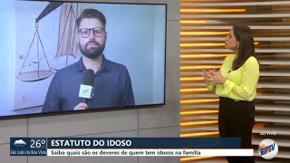 Estatuto do idoso saiba quais são os deveres da família [upl. by Akirdnas68]