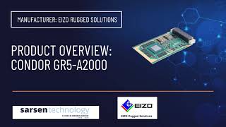 Product Overview  Condor GR5A2000  Eizo Rugged Solutions [upl. by Lazare]