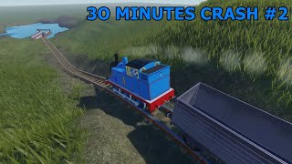 ACCIDENTS WILL HAPPEN 30 MINUTES OF THOMAS AND FRIENDS CRASH 2 [upl. by Anisor939]